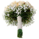 Wedding Bride Holding Flowers Romantic Wedding Colorful Gypsophila Bride 'S U2K9