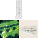 100X Optical Microscope LED Light Magnifying Glass With PU Leather Bag gfd PBD