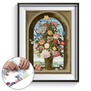 75 X 50cm 1000 Pieces Paper Jigsaw Puzzles Flowers Assembling Picture Toys