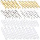 240Pcs Male and Female Terminals Wire Connector Block with Insulating Sleev H5M6