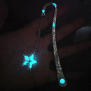 Luminous Night Flying Bookmark Label Read Maker Feather Book Mark Stationery  Z