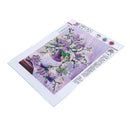 DIY 5D Diamond Painting Embroidery Flower Cross Crafts Stitch Kit Decor(Lig
