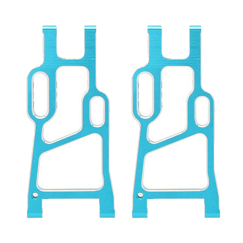 2x Rear Lower Suspension Arms 106021 Upgrade Parts For RC 1/10 HSP  Blue