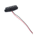 1pc Black Single Coil Sound Pickup for 6 Strings Electric Guitar HarmoniousBX