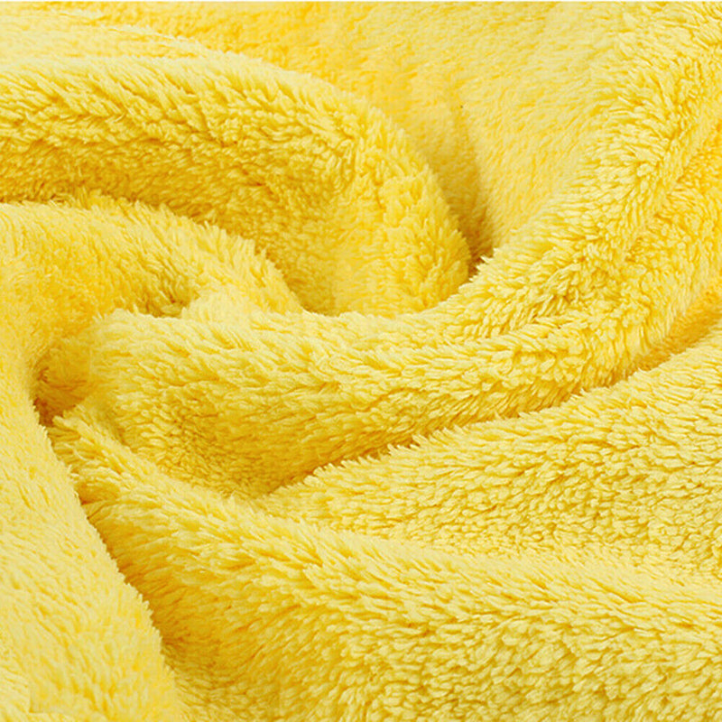 Soft Absorbent Towel Cute Pet Supplies Quick-drying Color Bath Towel (Cat) A