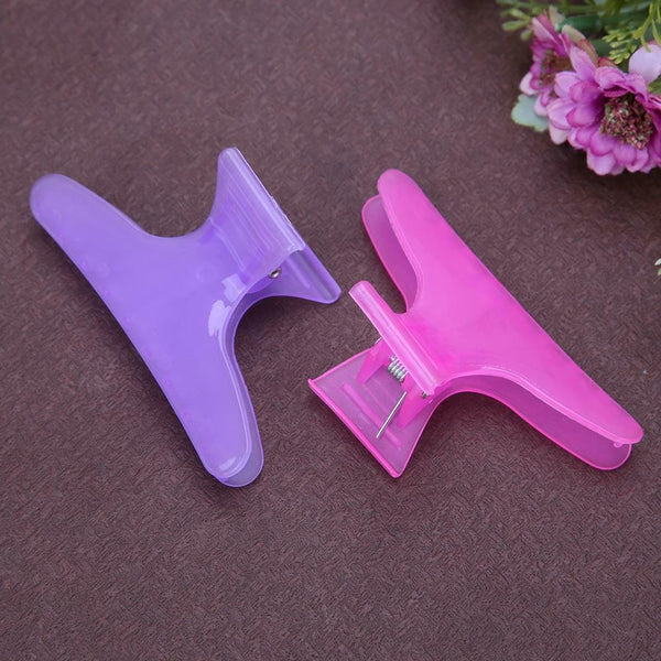 12pcs/Set Salon Hairdressing Butterfly Clips 4 Colors Hairpin Styling Tool A#S