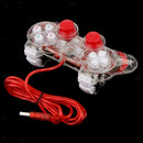 2pcs USB Wired Dual Vibration Gamepad Controller Joystick Universal