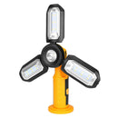 Magnetic Base Emergency Outdoor Lighting Battery Powered Foldable LED Work Light