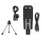 USB Studio Recording Microphone,Condenser Broadcast Mic W/ Stand Recording