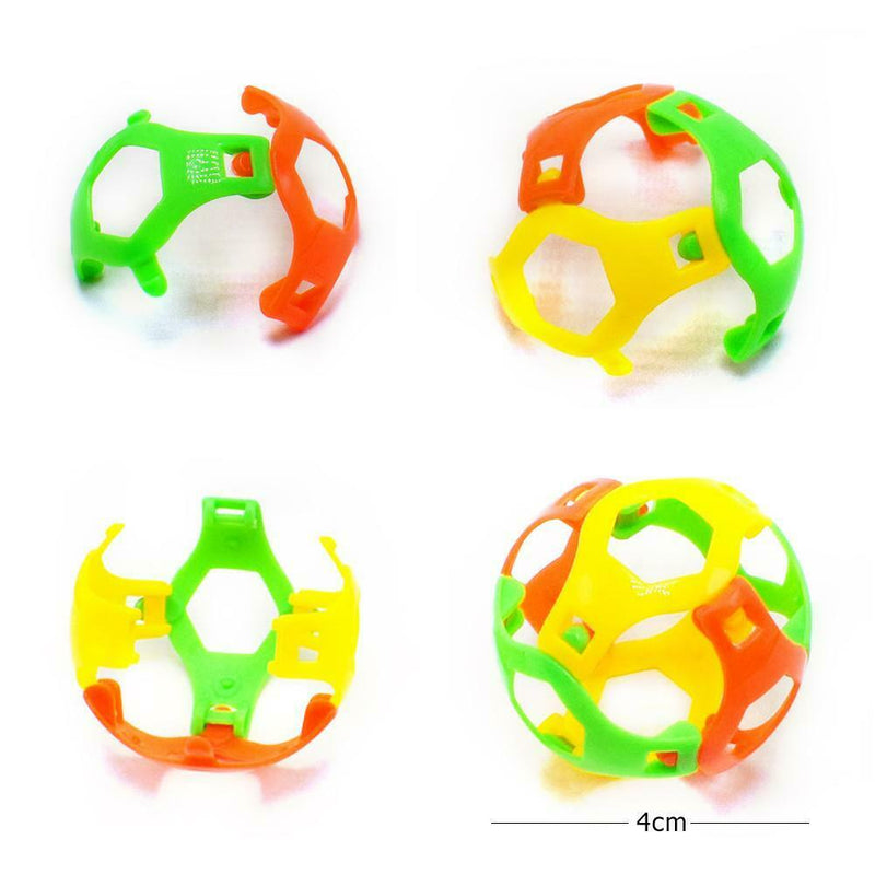 6pcs/lot DIY Assembly Plastic Ball Creative Children Early Education Toys