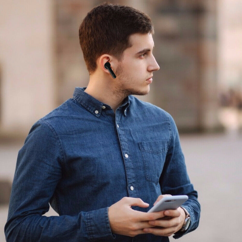 X09 Bluetooth Earphones for Calling Music Sports Stereo Wireless Mic Earbuds