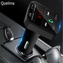 2Wireless Bluetooth CarFM Transmitter Support TF Card