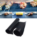 Copper BBQ Grill Mat Non-stick Reusable Heat Resistant Barbecue Pad Sheet zxc