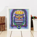 5D DIY Special Shaped Diamond Painting Owl Cross Stitch Mosaic Craft Kits