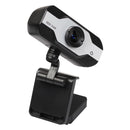 720P HD Webcam with Built-in MIC Plug n Play 360 Degree for Laptop Computer
