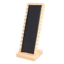Wooden Studs Earrings Display Board Bracelet Rack Stand Necklace Organizer