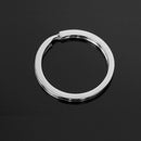Bulk 10pcs Metal Key Holder Split Rings Keyring Keychain Accessories 25mm