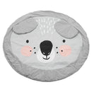 90CM Kids Play Game Mats Round Carpet Rugs Mat Cotton Crawling Blanket Floo T5F4