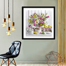 5D DIY Full Drill Diamond Painting Elegant Flowers Cross Stitch Kit (B260)
