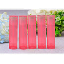 15pcs Rose red Lipstick Empty Tube Wax Tube Lipstick DIY Lipstick Tube Cosm Z9Y2
