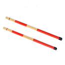 1 Pair Drum brushes Jazz Drum-Sticks Percussion Drum brushes Made Of Bamboo
