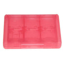 Pink 28 in 1 Game Memory Card Micro-SD Case Holder for Nintend NDS NDSi LL