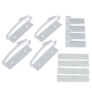 4x/set Safety Lock Wide Grip Latches Drawer Child Proof Lock Baby Cabinet LockOZ