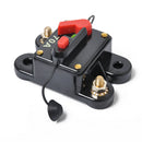 Circuit Breaker 70A, 12V-24V DC 70A Manual Reset Stereo Audio Circuit Breaker