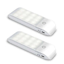 Motion Sensor Light, [2 Pack] Cupboard Night Light, USB Rechargeable Batter