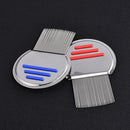 Stainless Steel Hair Lice Comb Brushes Nit Free Terminator Fine Egg Dust Removal