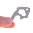 20 in 1 EDC outdoor survival kit wrench opener screwdriver keychain hanging geME