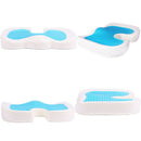 Latex 46x36 U Shape Silicone Gel Cushion Memory Foam Pillow Coccyx Protect