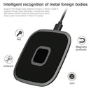 Fast Charging Non Slip 10W Max Stable Qi Certified FOD Function Wireless Charger