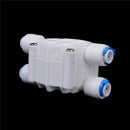 4 Way 1/4 Port Auto Shut Off Valve For RO Reverse Osmosis Water Filter System TE