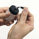10x Airbrush Bottles Caps Pour Covers Siphon Adapter Liquor Covers Black