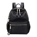 Women Large Capacity Backpack Preppy Nylon Solid Shoulder Travel Schoolbags