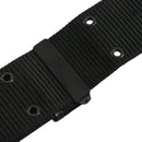 Adjustable Nylon BDU Belt Army Military Camo Belts Black L2G2