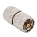 Walkie-Talkie Feeder Cable Double UHF PL259 Connector SL16 to SL16 Male Adapter