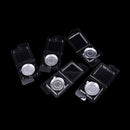 5 Set Empty Eyeshadow Palette Grade Plastic Pans DIY 36.5mm Aluminium Cases LJ