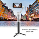 Telescopic Stabilizer Extension Rod for DJI OM4 Selfie Stick Phone Bracket Pole