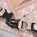 2pcs Breathable Pet Puppy Harness Vest Pet Training Traction Rope For Puppy