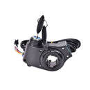 Bikes Finger Thumb Throttle With Power Switch LCD Display Switch Handlebar Griâ„–[