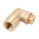 M18 X 1.5 O2 Oxygen Sensor Extender 90 Degree Angle Bung Extension Washer FSK