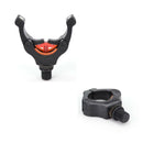 Black Magnet Fishing Rod Pod Grip Stand Rack Holder Head Rest Bracket Head NEW