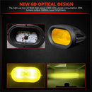 1Pcs 6D 20W Led Work Light Bar Car Driving Fog Spot Light Offroad Led Work  A7N6