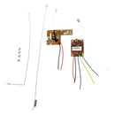 1 Set 4CH 40MHZ Remote Transmitter & Receiver Board with Antenna for DIY RC