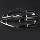 4Pcs Car Tail Light Cover Trim Frame Abs Chrome Decoration For Renault Kadj J7P4
