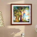 Lover Tree 5D Round Full Drill Diamond Painting Embroidery DIY Cross Stitch