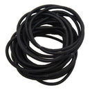 20 Pcs Black Stretchy Hair Ponytail Band Holders W8C5