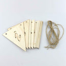 Ramadan Eid Mubarak Wooden Craft Plaque Decoration Home Hanging Ornament Pendant